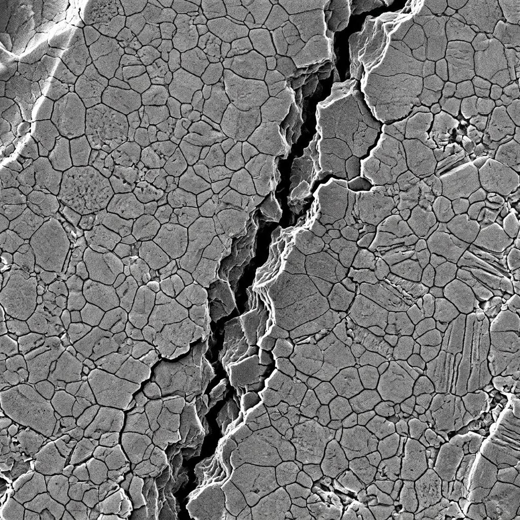 Jagged Fatigue Fracture