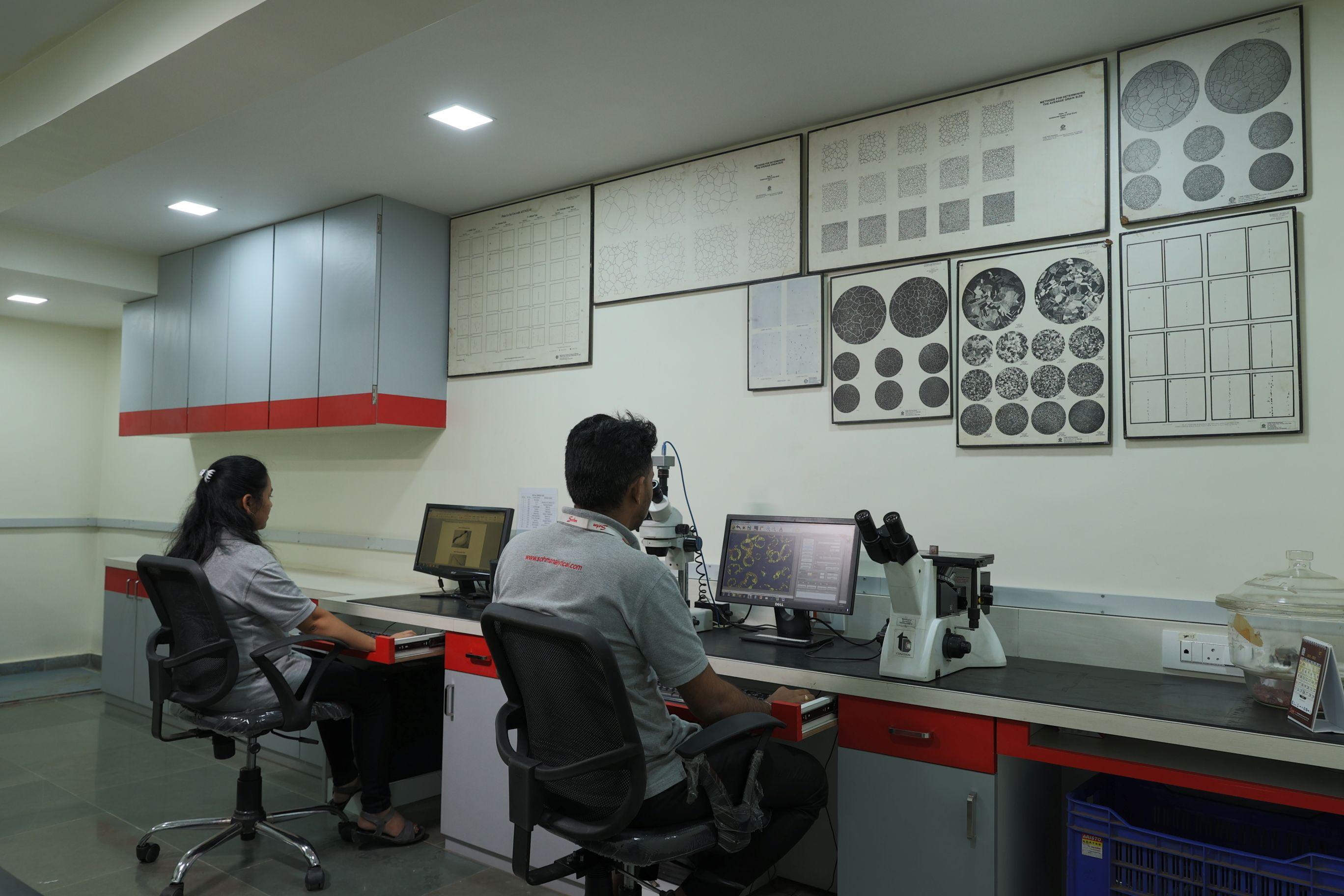 Sohm Analytical NABL-accredited material testing laboratory