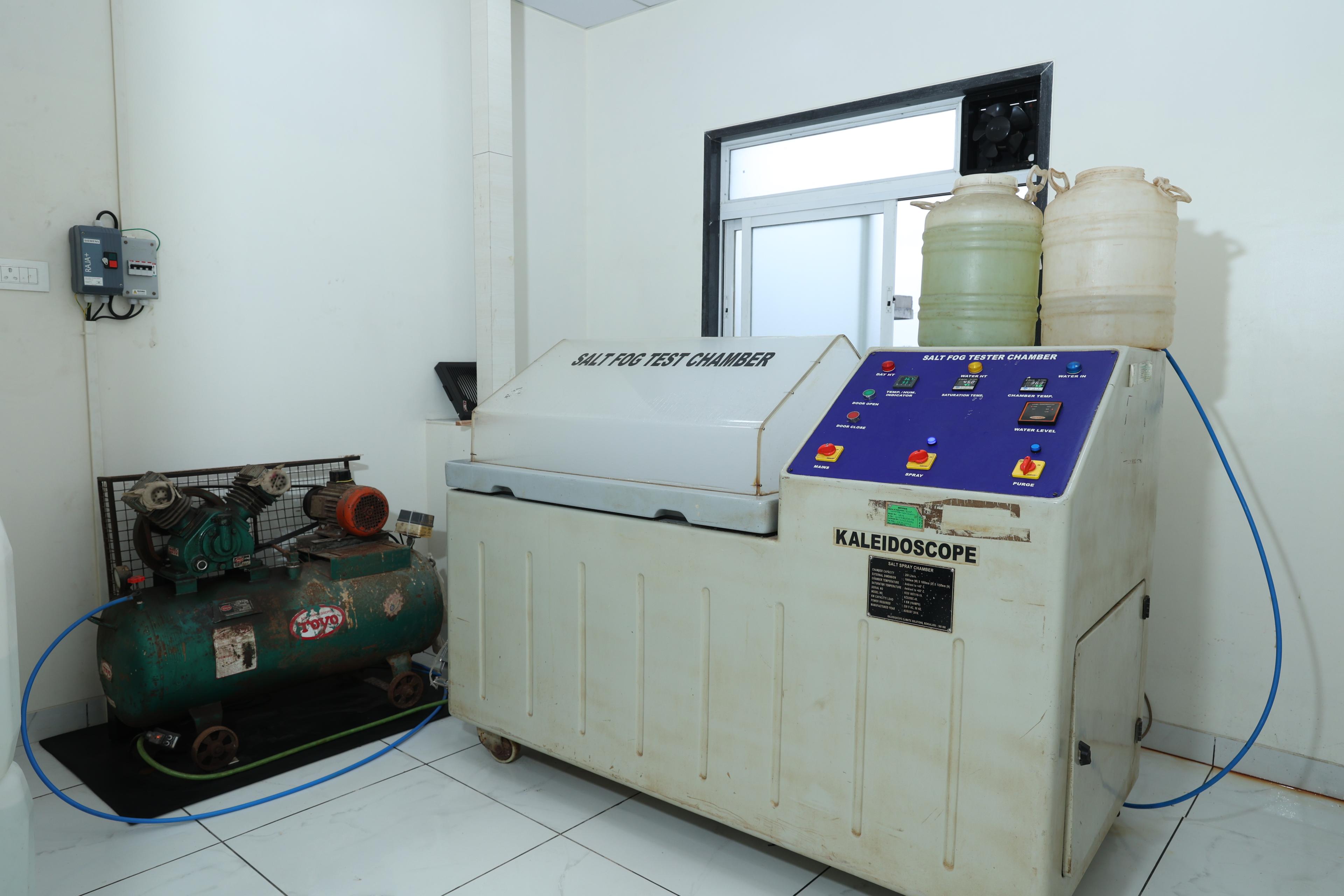 Salt Spray Testing Laboratory